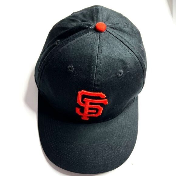 SAN FRANCISCO GIANTS baseball game hat MLB Hat New Era wool fitted 0range. - Picture 5 of 5